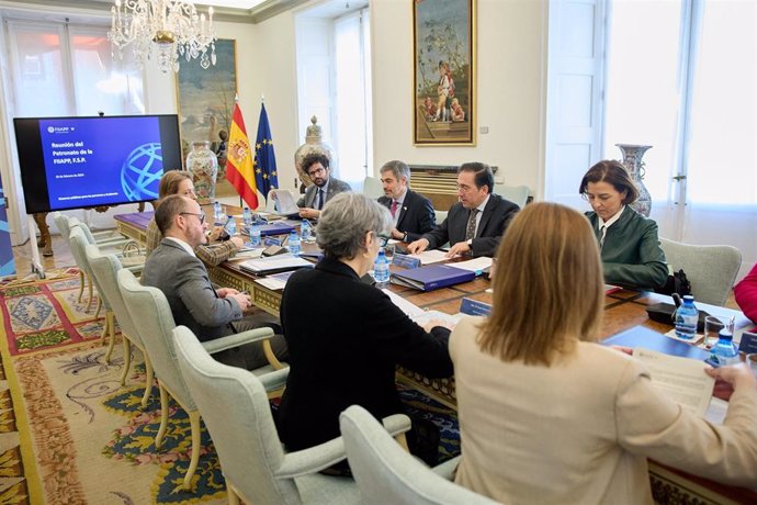 Archivo - Reunión del patronato de la FIIAPP.