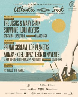 Cartel do festival Atlantic Fest