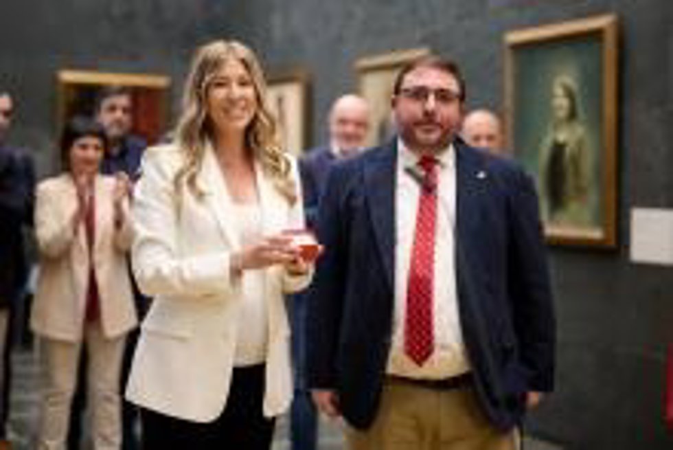 Úrsula Pardo y Unai Hualde.