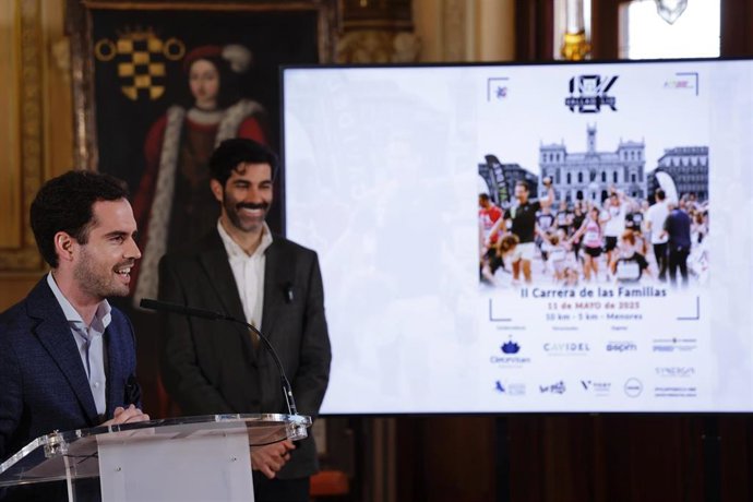 Presentación de la segunda edición de la Carrera 10K de las Familias en Valladolid.