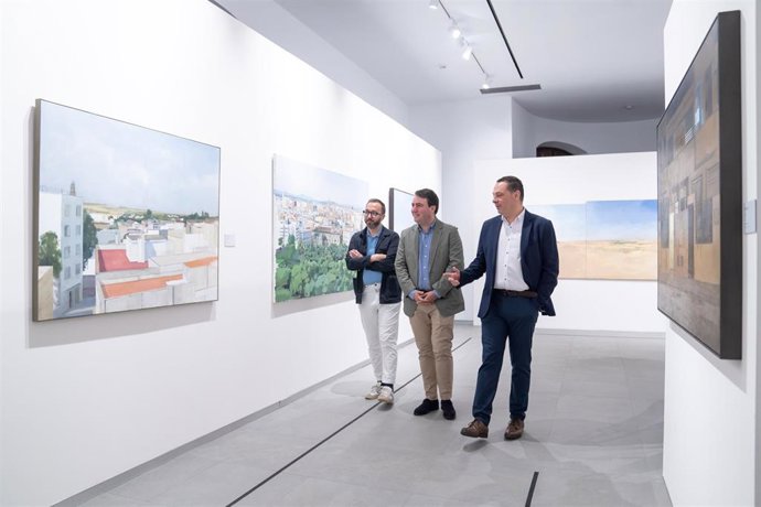 Inauguración de la muestra 'Espacio de habitabilidad. Paisaje urbano y realismo español contemporáneo' en el Murec de Almería.