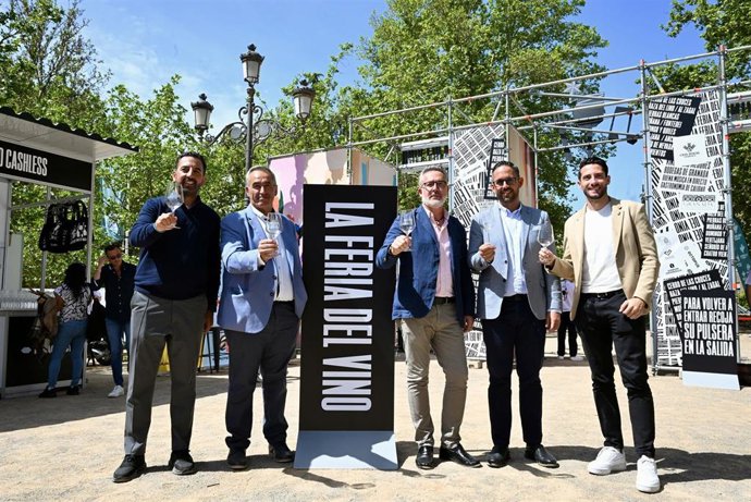 Inauguración de la III Feria del Vino de Granada.