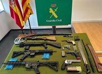 Cinco detenidos en Tarragona, Barcelona y Murcia por presunto tráfico de armas