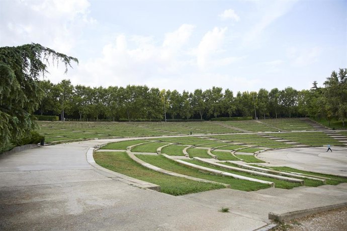 Archivo - Parque Enrique Tierno Galván, a 31 de agosto de 2024, en Madrid (España). 