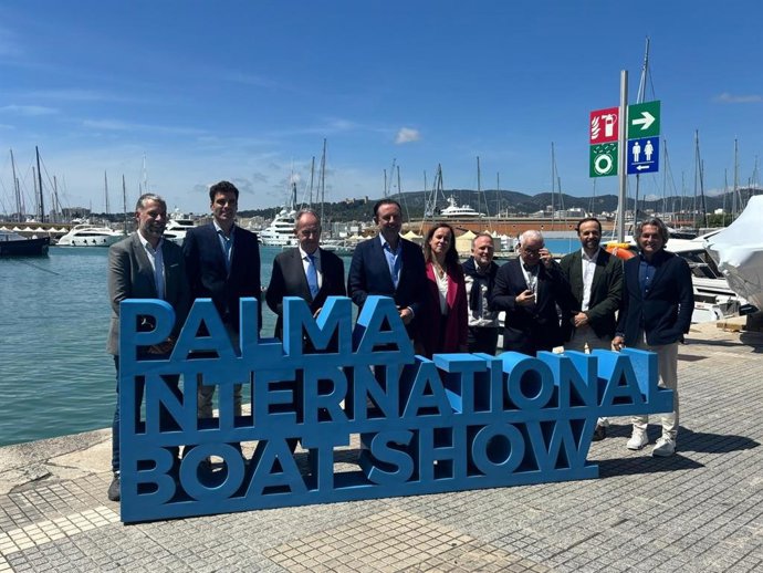 El conseller de Empresa, Empleo y Energía, Alejandro Sáenz de San Pedro, presenta una nueva edición del Palma International Boat Show