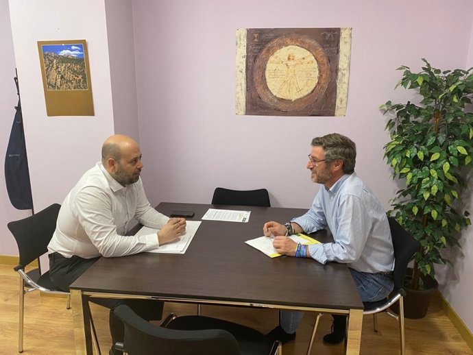 Archivo - Sergio López y Miguel Contreras, en una imagen de archivo