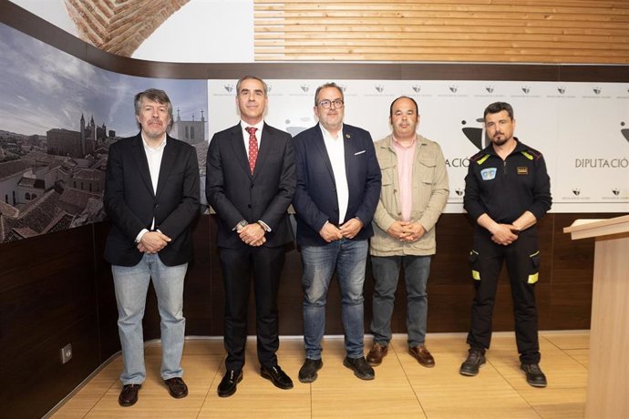 Presentación de la Semana de la Prevención de Incendios en la que colabora el Sepei de la Diputación de Cáceres