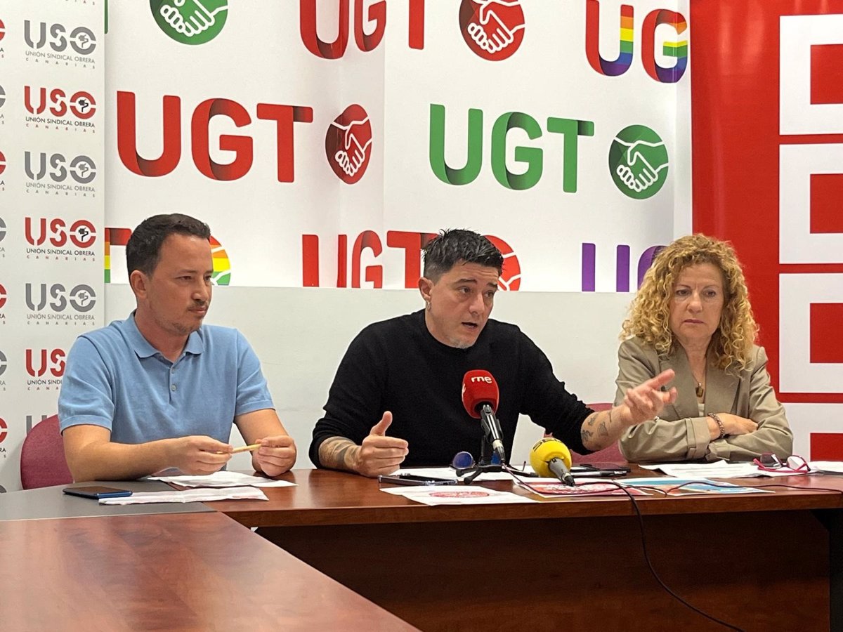 Canarias contabilizó 53.591 accidentes laborales en 2024, 17 con resultado de muerte, según UGT