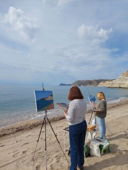 Taller de paisaje natural en Aguamarga, Níjar (Almería).