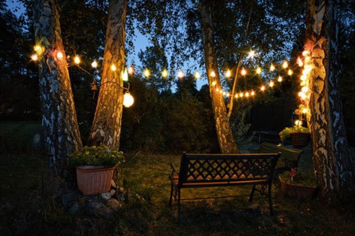 Decorar con luces