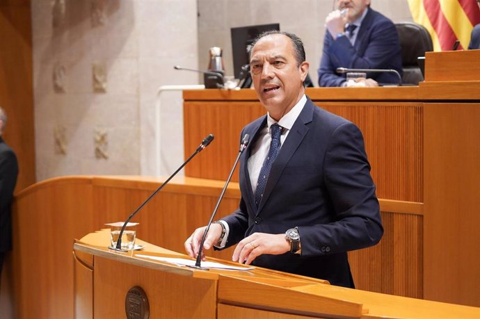 El consejero de Sanidad del Gobierno de Aragón, Iván Carpi.