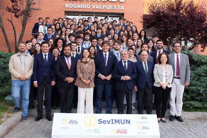 Inauguración de SeviMUN en la Universidad Pablo de Olavide.