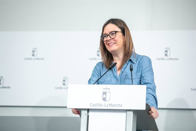 La consejera Portavoz del Gobierno de Castilla-La Mancha, Esther Padilla