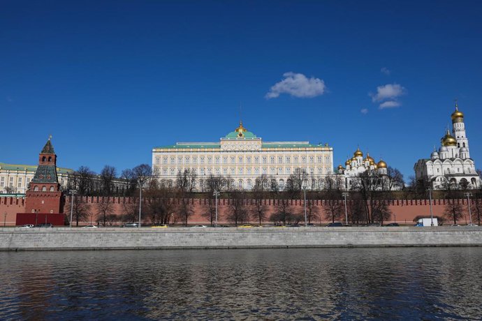 Archivo - MOSCOW, March 19, 2025 -- Esta foto tirada em 18 de março de 2025 mostra uma vista do Kremlin em Moscou, capital da Rússia. O presidente russo, Vladimir Putin, "respondeu positivamente" a uma proposta do presidente dos Estados Unidos, Donald Tru