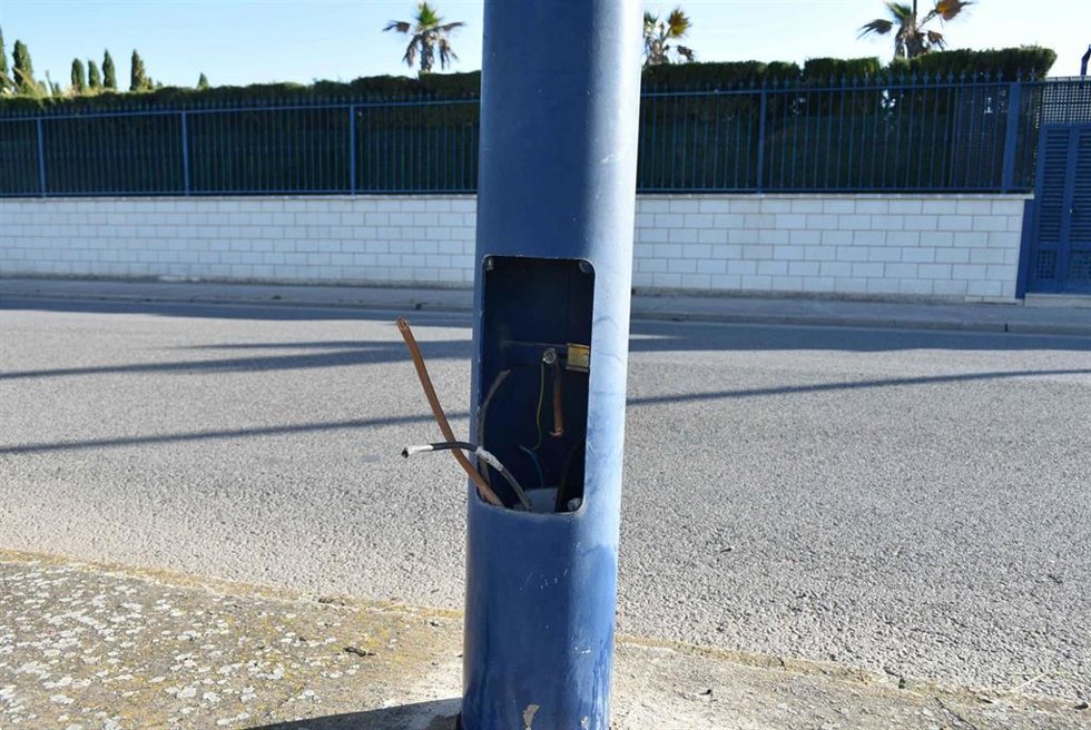 Robo de cable.