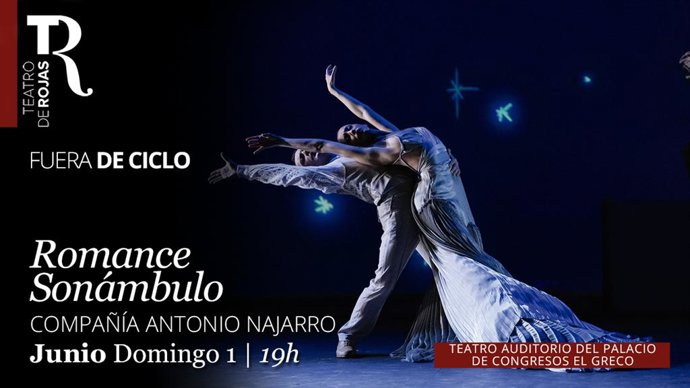 Cartel del espectáculo ' Romance sonámbulo'.