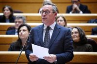 Serrano (PP) se pregunta "qué habrá tapado" Óscar López en Paradores para tener una "carrera tan fulgurante" en el PSOE