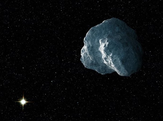 Ilustração artística de um TNO (Trans-Neptunian Object)
