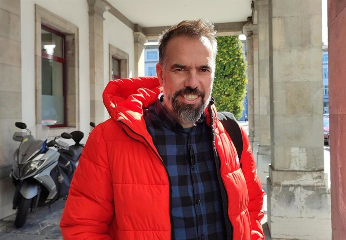 Archivo - El secretariu xeneral de CCOO d'Asturies, José Manuel Zapico.