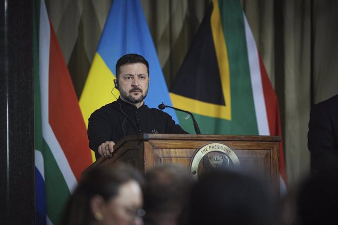 El presidente ucraniano, Volodimir Zelenski.