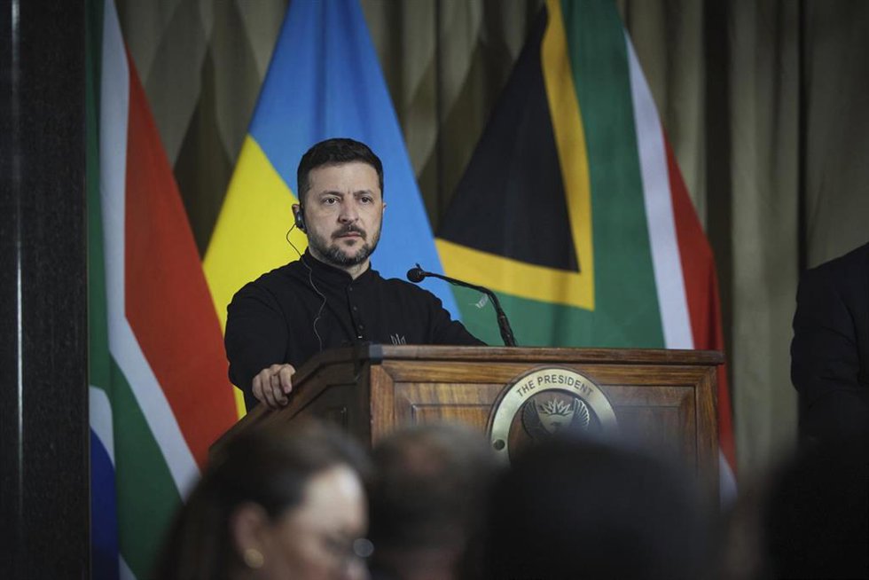 El presidente ucraniano, Volodimir Zelenski.