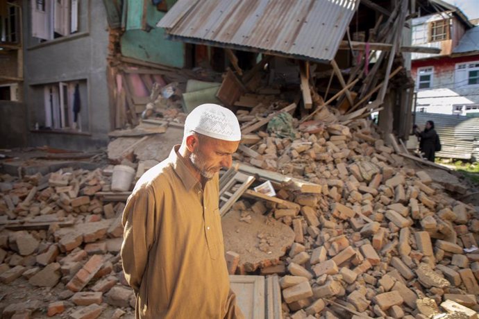 Srinagar, Jammu y Cachemira, India.