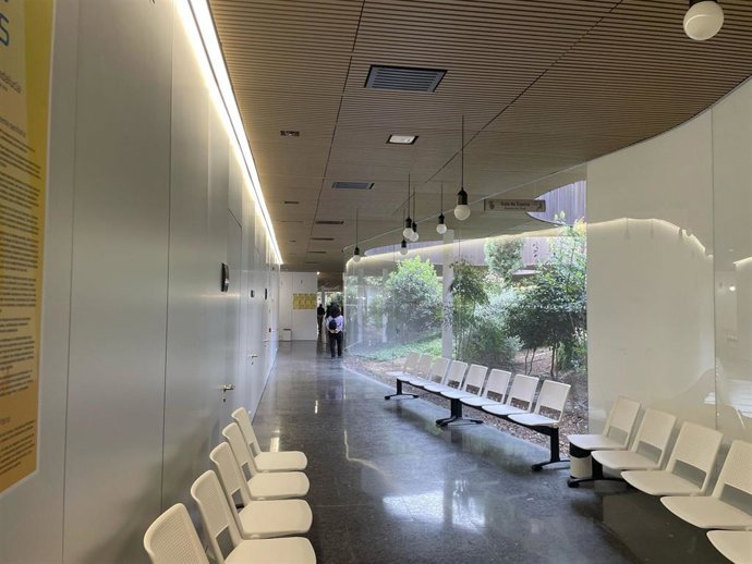 Zona del Hospital de Cazorla donde se ha habilitado el espacio para la Atención Primaria.