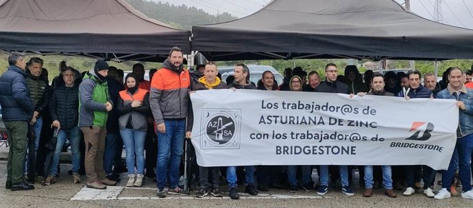 Jornada de huelga este sábado en Bridgestone Puente San Miguel