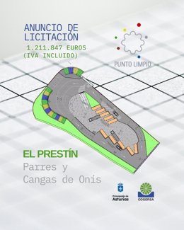Cogersa licita la construcción de un punto limpio para Parres y Cangas de Onís.