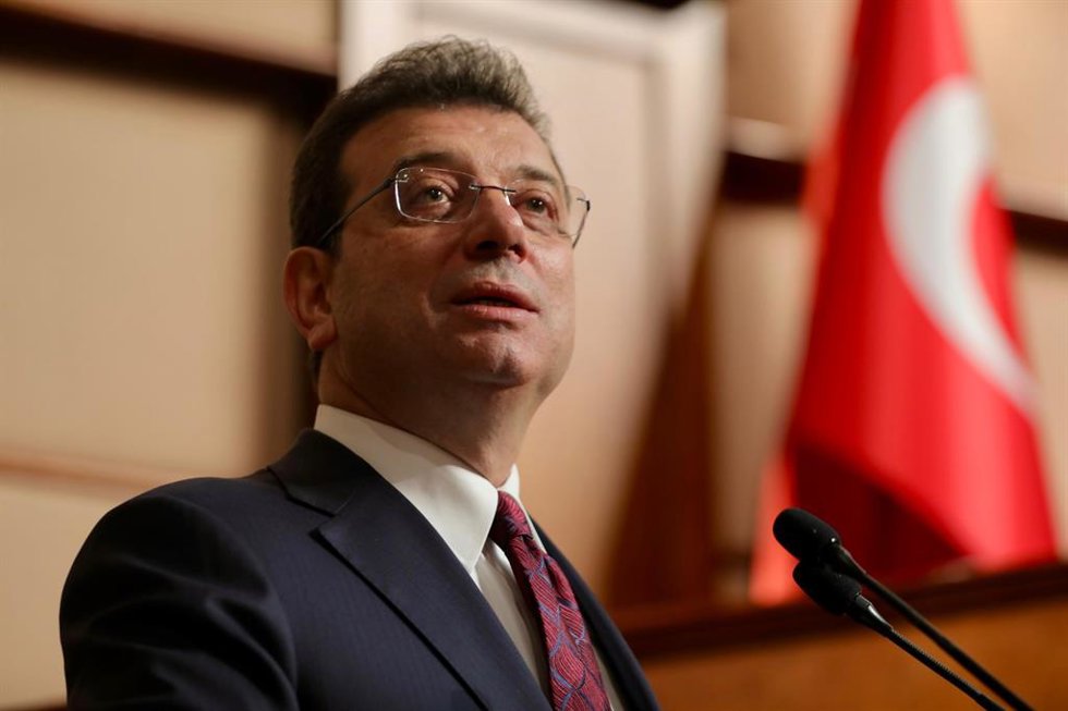 Archivo - El alcalde de Estambul, Ekrem Imamoglu 