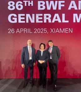 Andoni Azurmendi, nuevo miembro del Congreso de la Federación Mundial de Bádminton