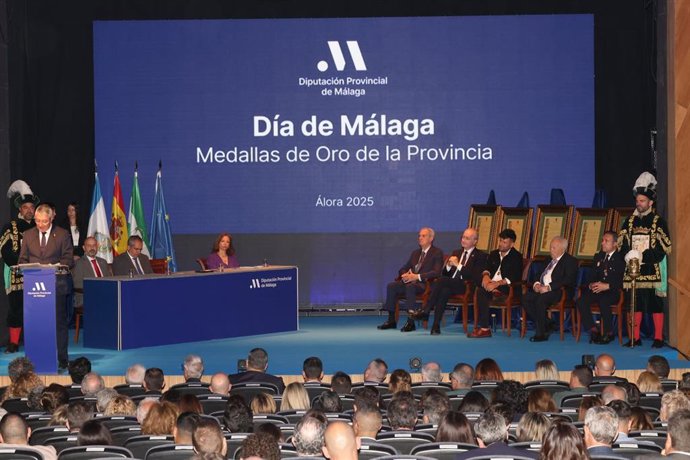 Celebración del Día de la Provincia de Málaga en el municipio malagueño de Álora