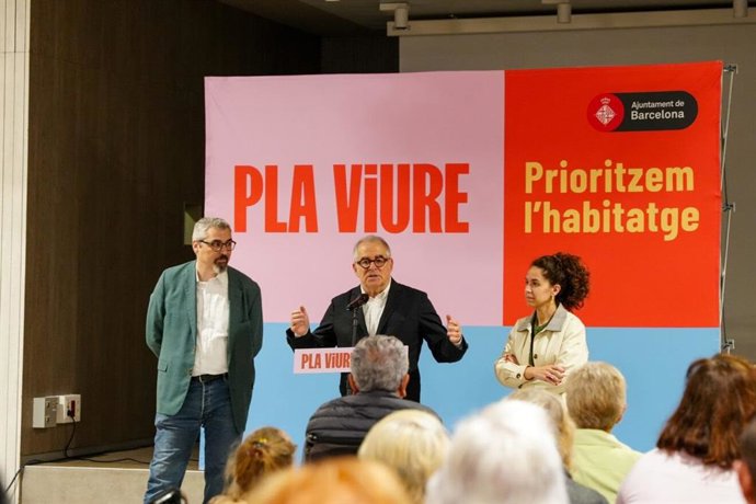 Valls durante el acto