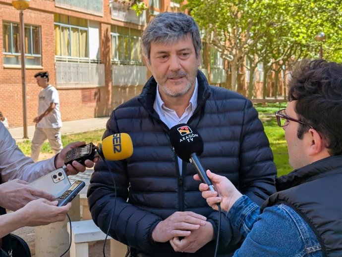 El presidente del PP Huesca, Gerardo Oliván