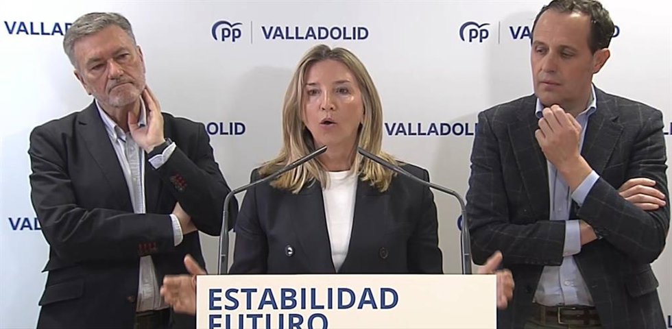 La portavoz del Grupo Parlamentario Popular en el Senado, Alicia García