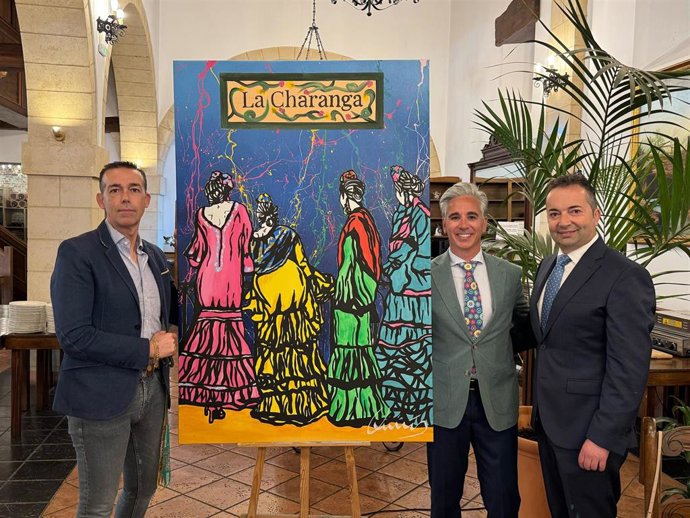 Presentación del cartel de Feria 2025 de la Peña La Charanga.