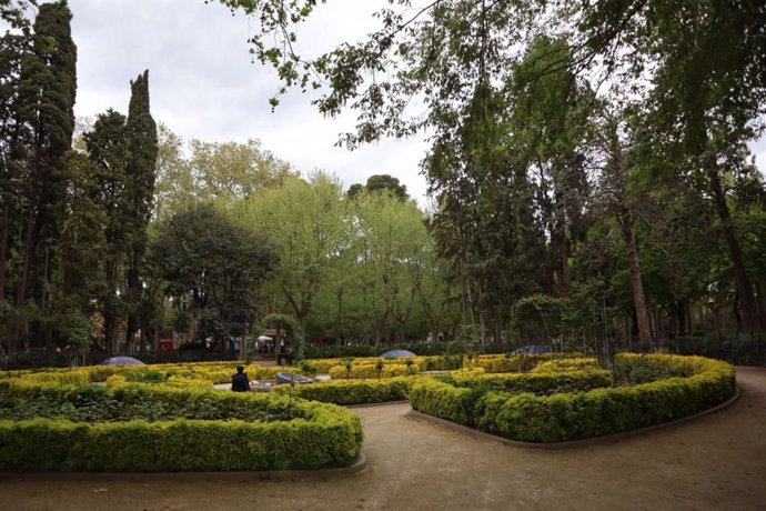 Parque Mimguel Servet de Huesca.