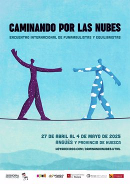 Cartel del IV Festival 'Caminando por las nubes'