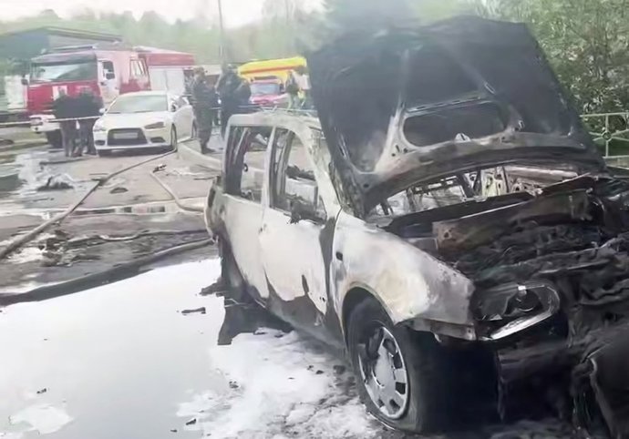 Atentado con coche bomba contra el general Yaroslav Moskalik en la región de Moscú