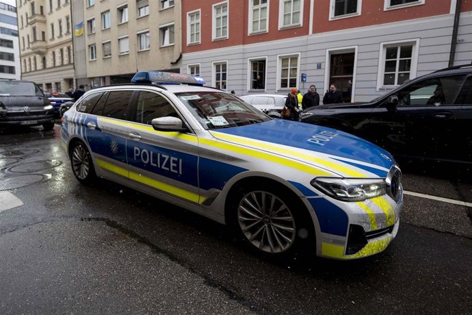 Archivo - Archivo.- Coche de Policía en Munich, Bavaria, Alemania.