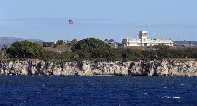 Archivo - Arquivo - 21 de setembro de 2024: A sala de audiências original na base da Marinha dos EUA na Baía de Guantánamo, Cuba, em 4 de novembro de 2014, nesta foto aprovada para divulgação pelo exército dos EUA.