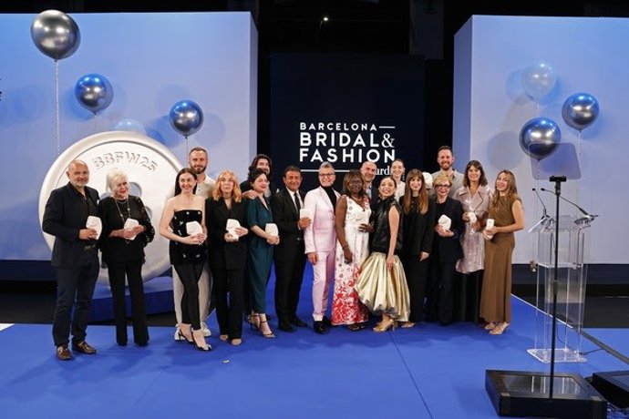 Los premiados en la Barcelona Bridal Fashion Week
