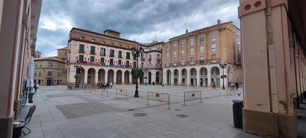 Plaza Luis López Allué de Huesca
