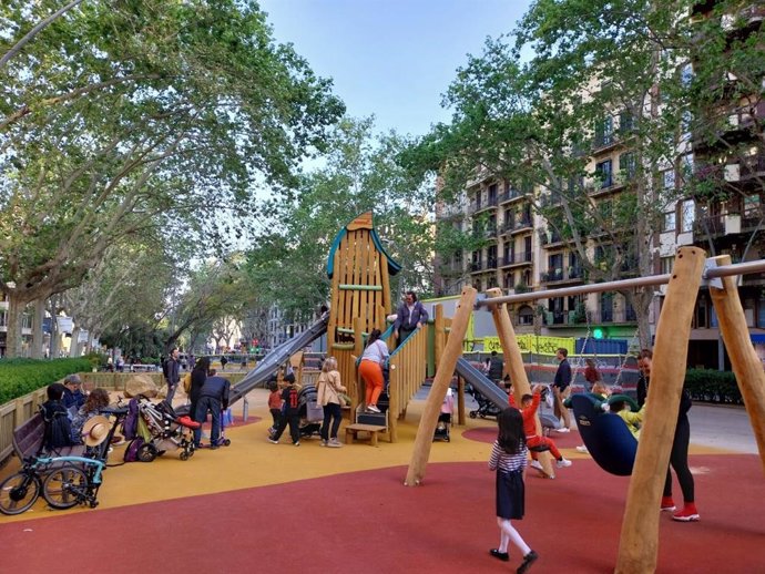 La nueva área de juego