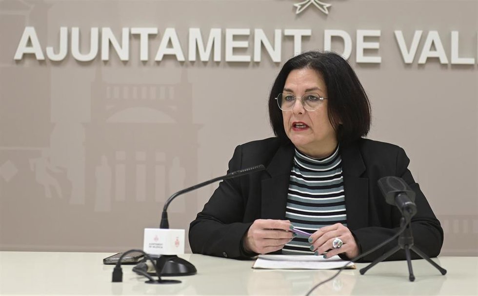 Archivo - La concejala de Compromís en el Ayuntamiento de Valncia Llusa Notario en una imagen de archivo