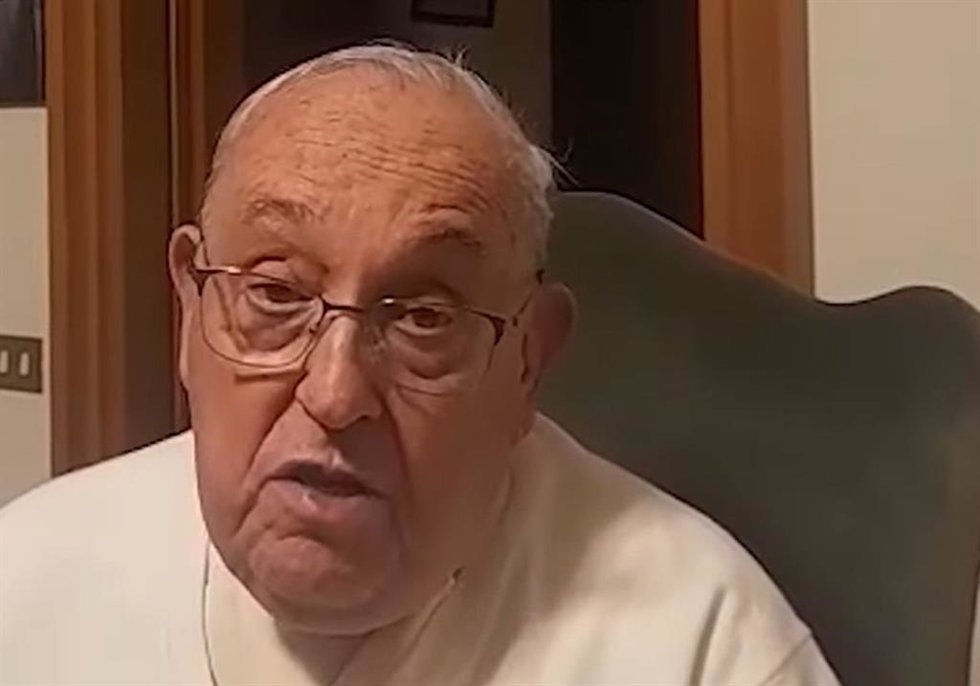 El Papa Francisco en un video inédito grabado el 8 de enero de 2025 hecho público el 27 de abril de 2025.