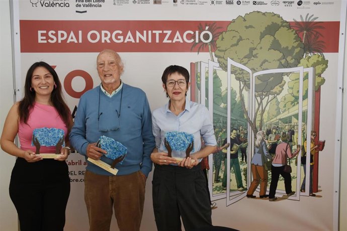 Manuel Vicent, Bibiana Collado y Raquel Ricart, Premios Fira del Llibre 2025