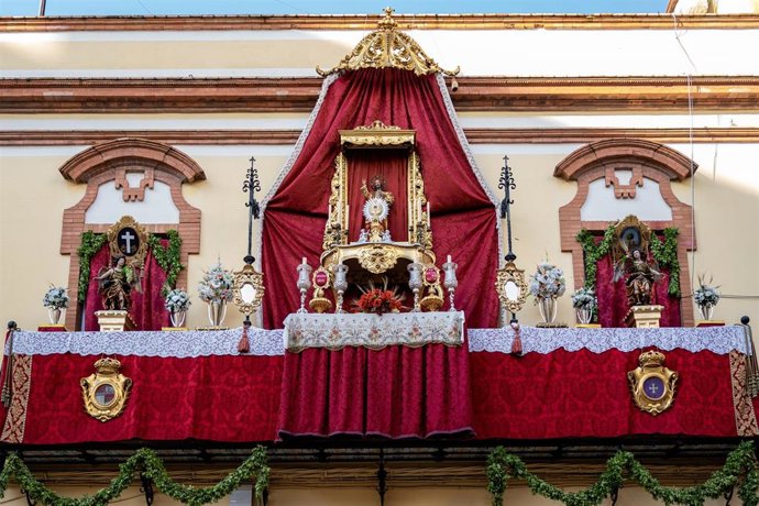 Archivo - Balcón de Corpus Christi.