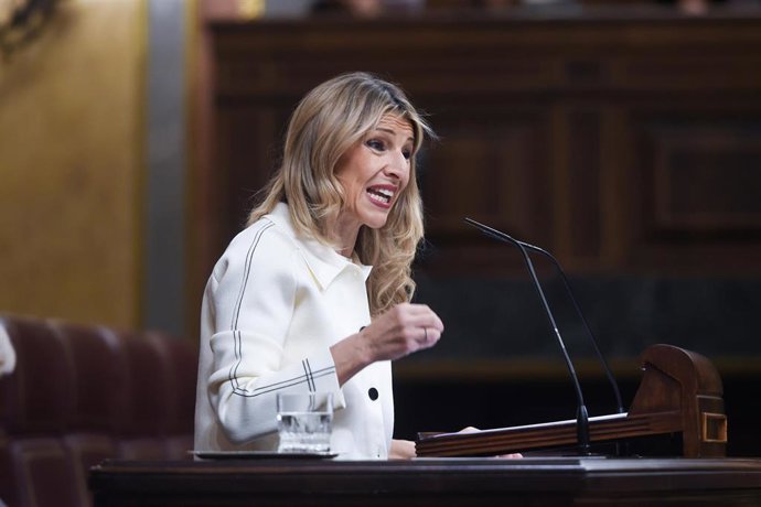 Archivo - La vicepresidenta segunda y ministra de Trabajo, Yolanda Díaz.