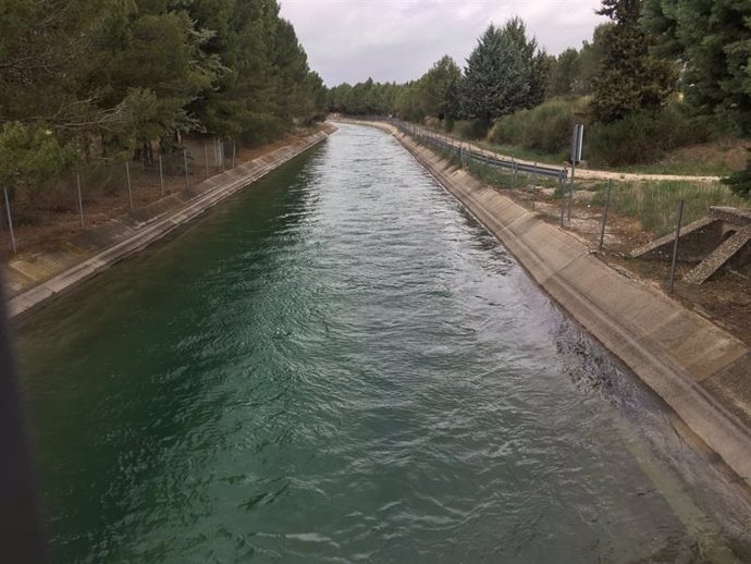Archivo - Agua del trasvase Tajo-Segura.